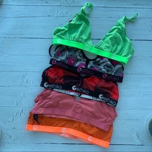 ETHIKA Bralette 5-pack bundle